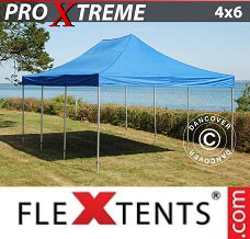 Racing tent 4x6 m Blue
