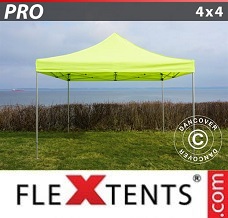 Racing tent 4x4 m Neon yellow/green