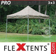 Racing tent 3x3 m Camouflage/Military