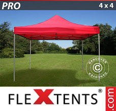 Racing tent 4x4 m Red