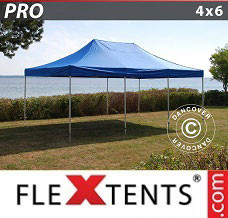 Racing tent 4x6 m Blue