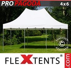Racing tent 4x6 m White