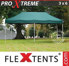 Racing tent 3x6 m Green