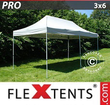 Racing tent 3x6 m Silver