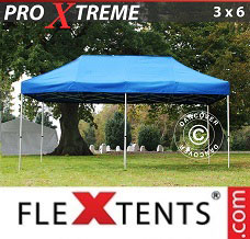 Racing tent 3x6 m Blue
