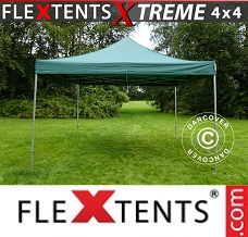 Racing tent 4x4 m Green