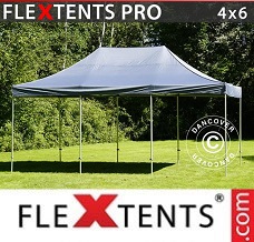 Racing tent 4x6 m Grey