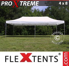 Racing tent 4x8 m White