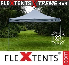Racing tent 4x4 m Grey