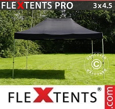 Racing tent 3x4.5 m Black
